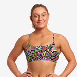 Купальник FUNKITA Top Strip Starps