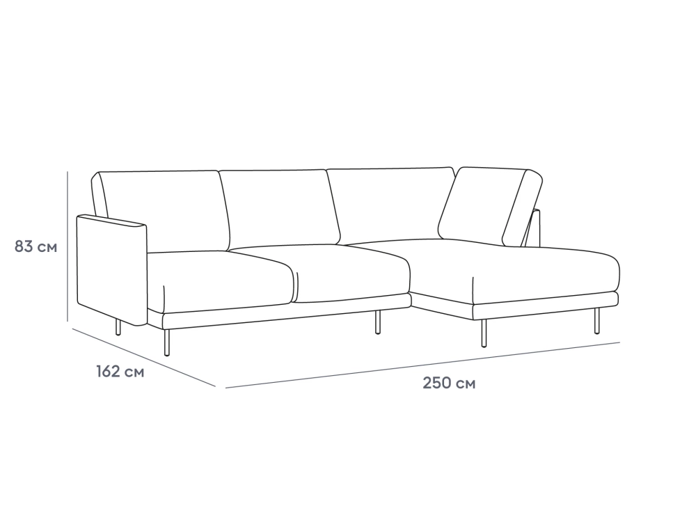 Диван Ricadi угловой