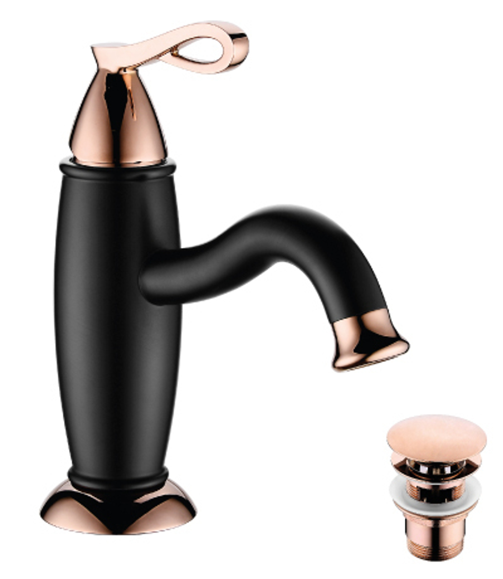 Смеситель для умывальника монолитный LEMARK PRIME – LM6106BRG