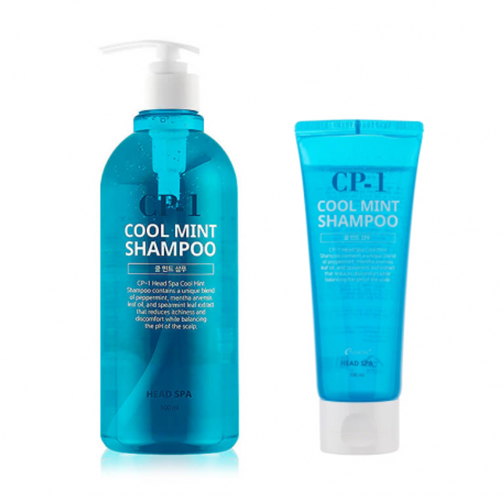 Шампунь охлаждающий с мятой Esthetic House CP-1 head spa cool mint shampoo, 100 мл