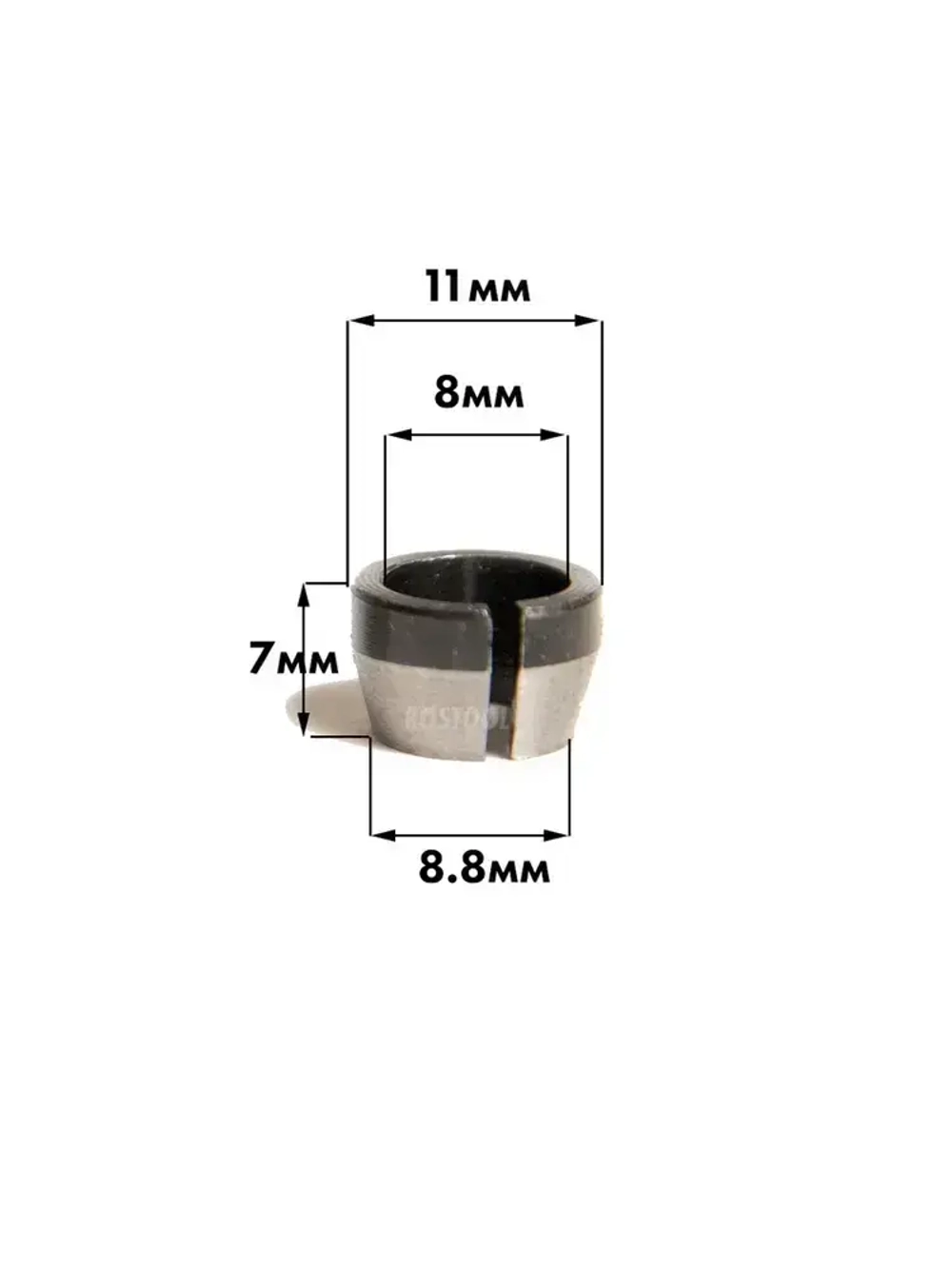 Цанга для фрезера 8 мм с гайкой