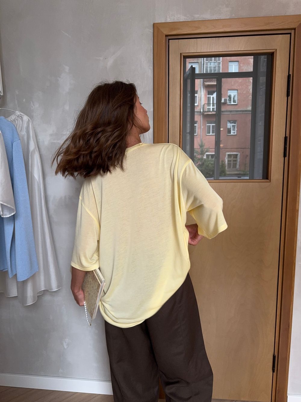 футболка AMI voyeur