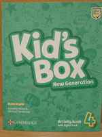 Kid's Box New Generation Level 4 Activity Book with Digital Pack