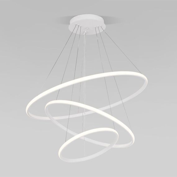 Подвесной светодиодный светильник Eurosvet Collars 90264/3 белый