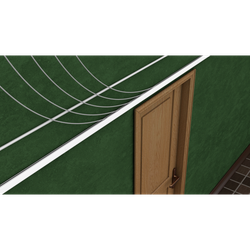 Кабель-канал UniProf ЭРА KK-W-42-26-UniProf белый 42x26мм 20 м