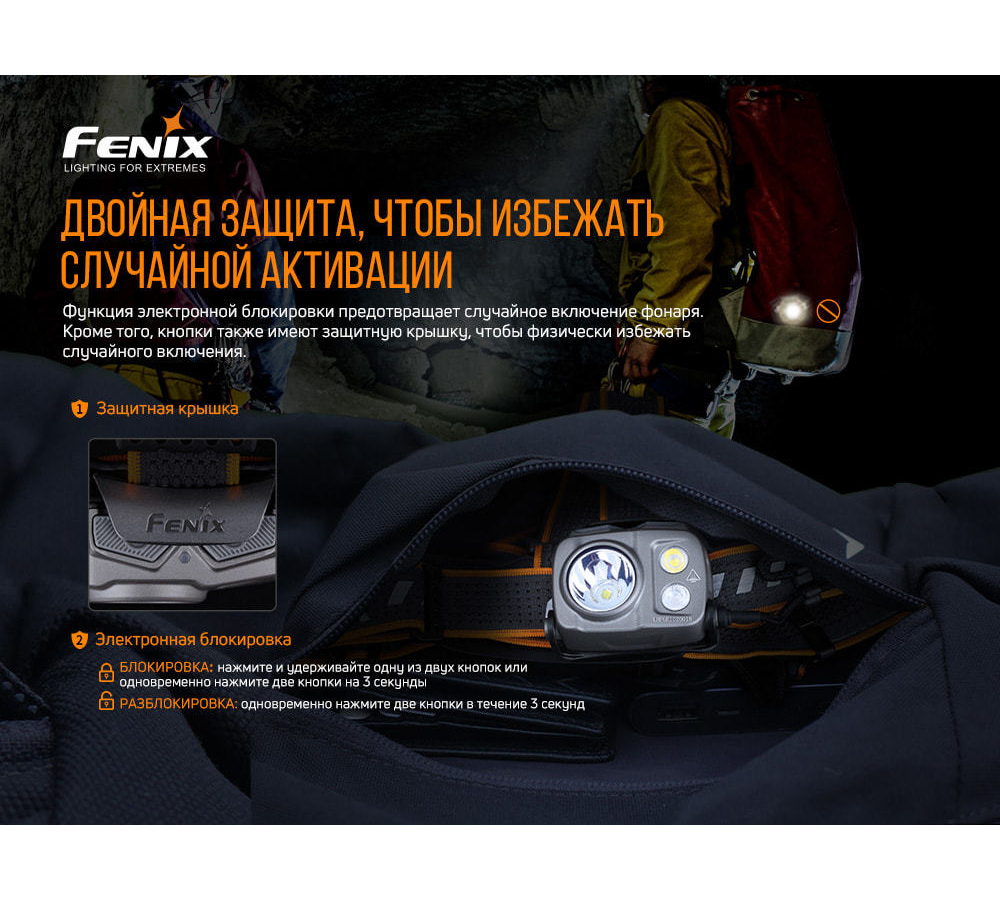 Налобный фонарь Fenix HP25RV2.0