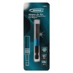 11615 Адаптер для бит с двойным держателем и магнитом, 65 мм, 1/4" Gross