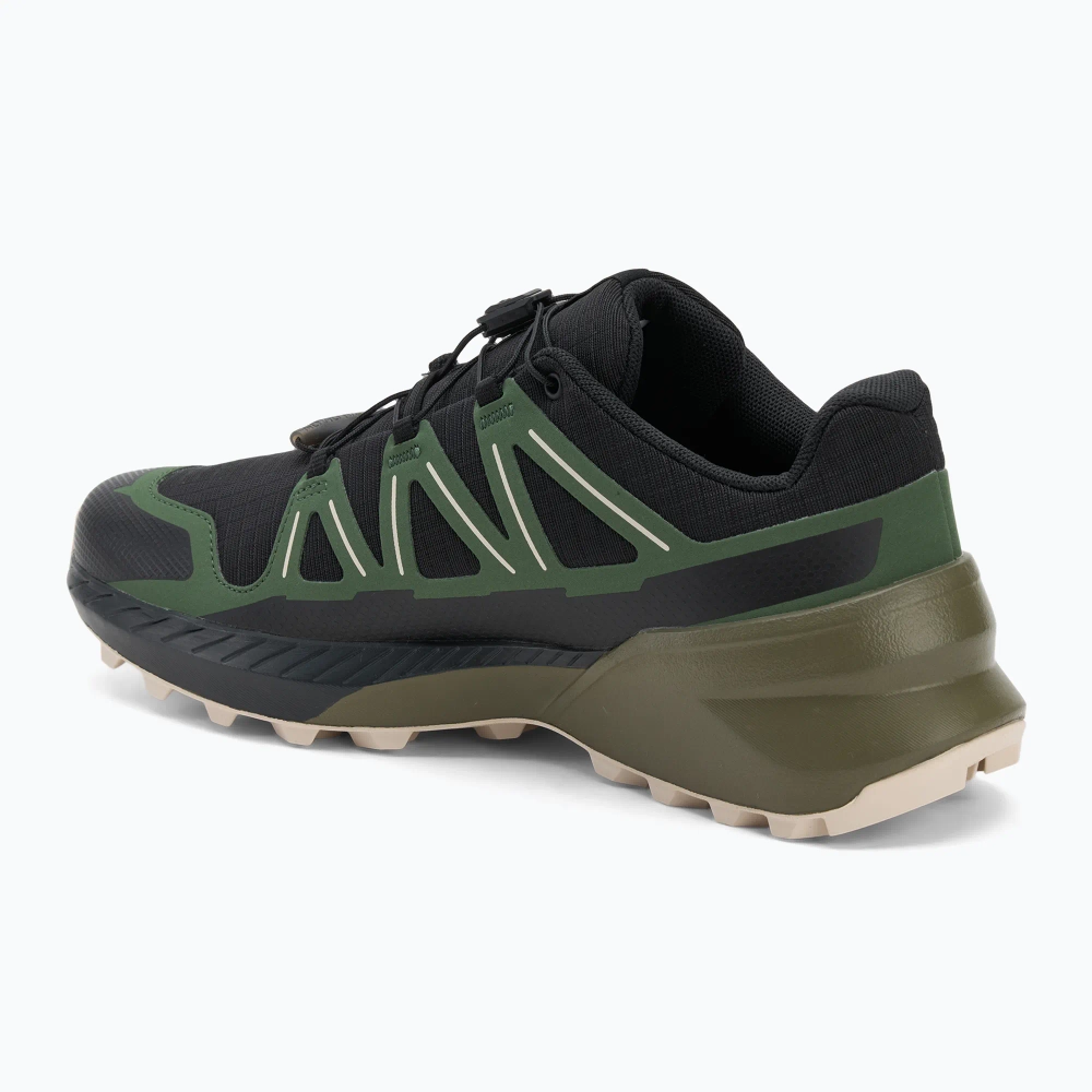 Кроссовки для бега Salomon Speedcross Peak black/black forest/rainy day