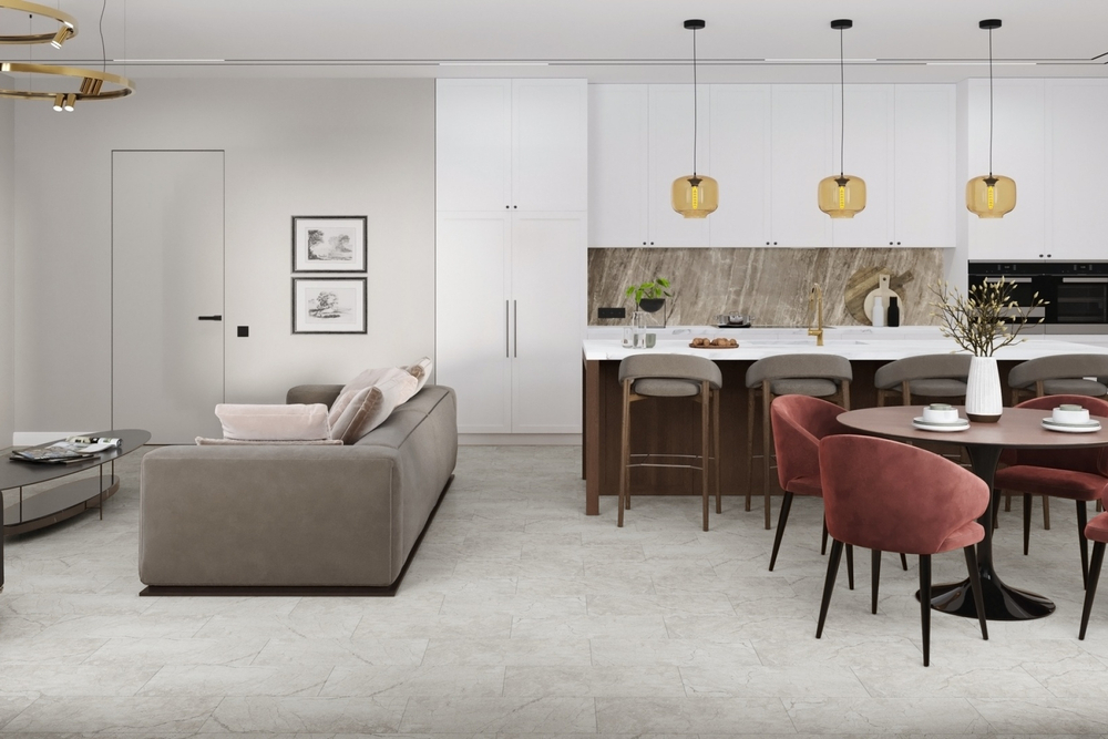 Кварц-винил SPC Damy Floor Ascent SPC 0,75мм 5,2 мм ПИК-ЛАЙЛА 1.488 м2