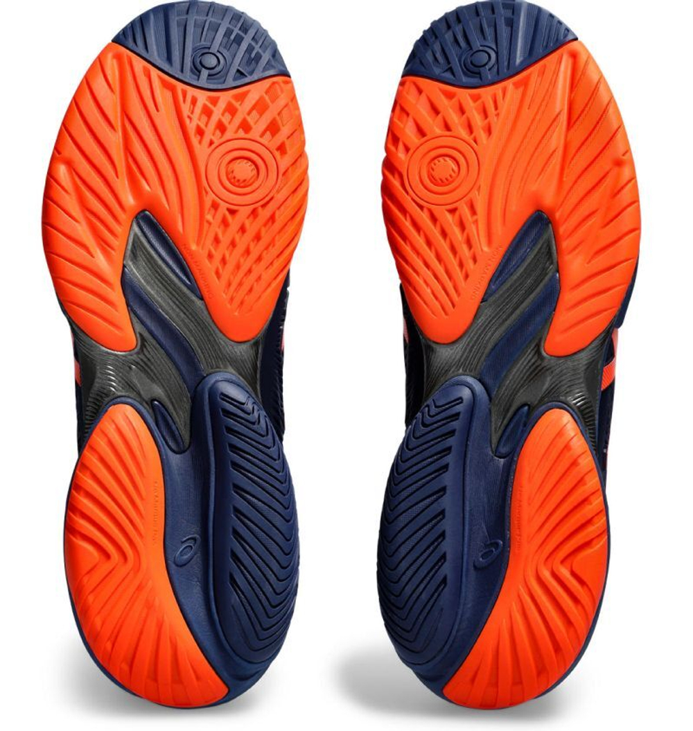 Мужские кроссовки теннисные Asics Court FF 3 - blue expanse/koi