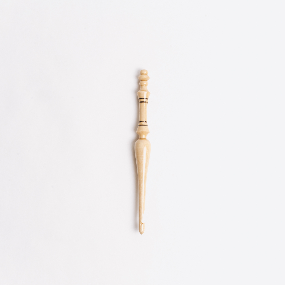 Деревянный крючок для вязания из древесины клена 7.0 мм. K317