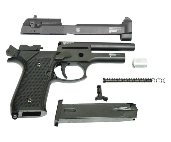 Охолощенный СХП пистолет Retay MOD92 (Beretta) 9mm P.A.K