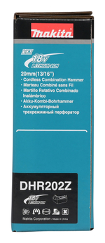 Аккумуляторный перфоратор SDS-PLUS LXT® DHR202Z 18В SDS-Plus 20 мм 1,9 Дж