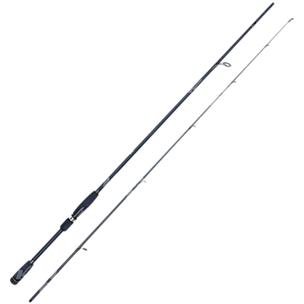 Спиннинг Kaida 851-1030-240 Kingfisher 2.40м 10-30г 2секц. вес 175г Carbon Колец 7шт  Тр.длина 1.25м Ручка Неопрен