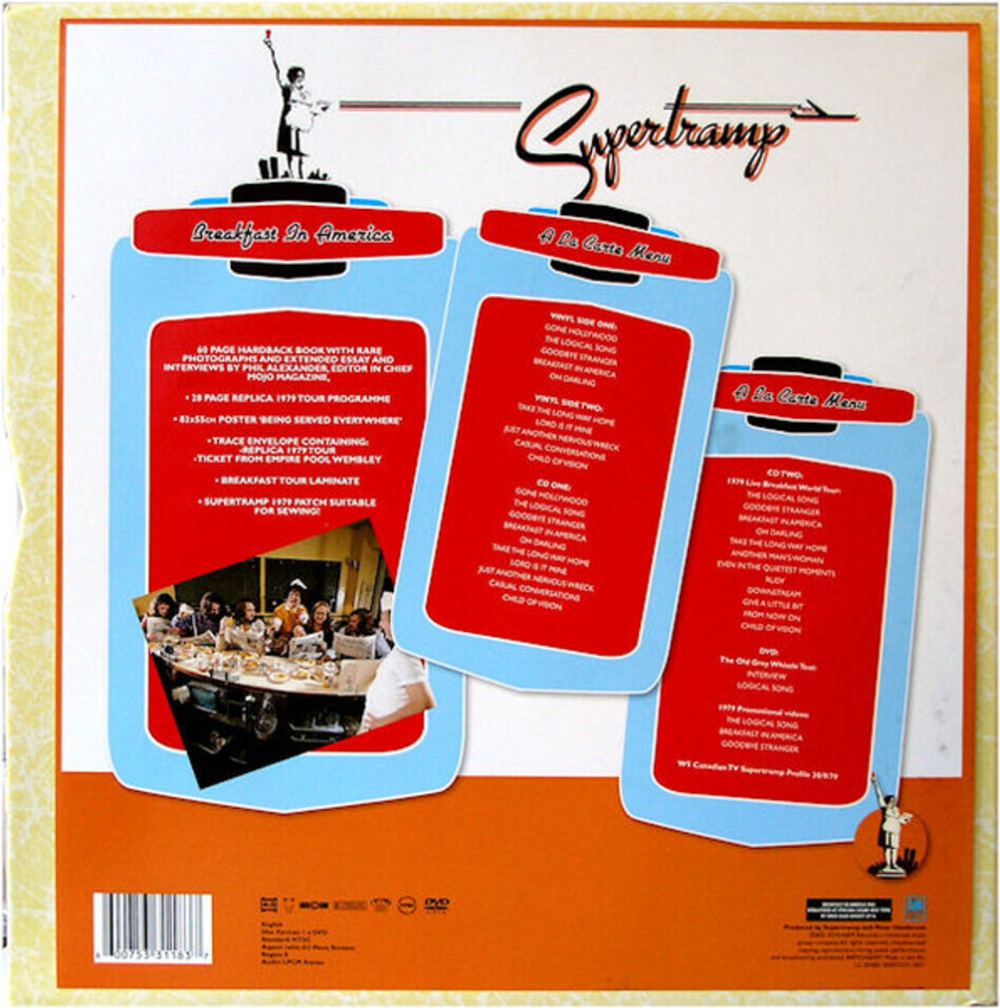 Supertramp / Breakfast In America (LP+2CD+DVD)