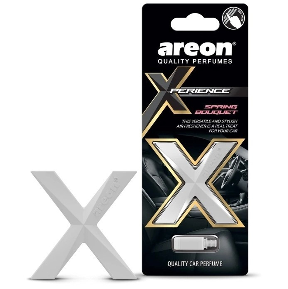 Ароматизатор на обдув AREON  XPERIENCE (Spring Bouquet \ Весенний букет)