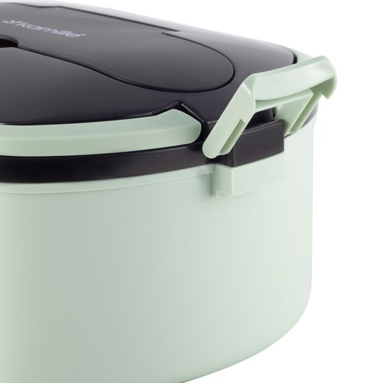 Ланч бокс 750 мл. Kamille KM 2138 (пластик, нержавеющая сталь)