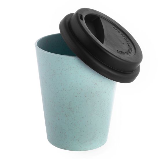 Стакан из бамбукового волокна 400 мл. Kamille KM 1135 с крышкой