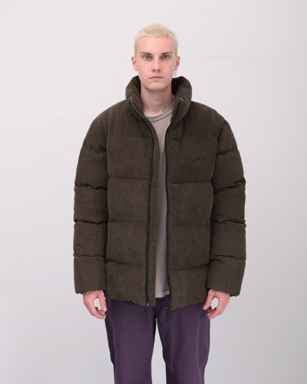 Пуховик Downjacket Velvet Хаки - фото 2