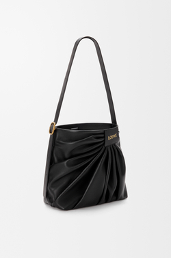 Loewe Сумка-тоут Draped из мягкой овечьей кожи наппа, черный