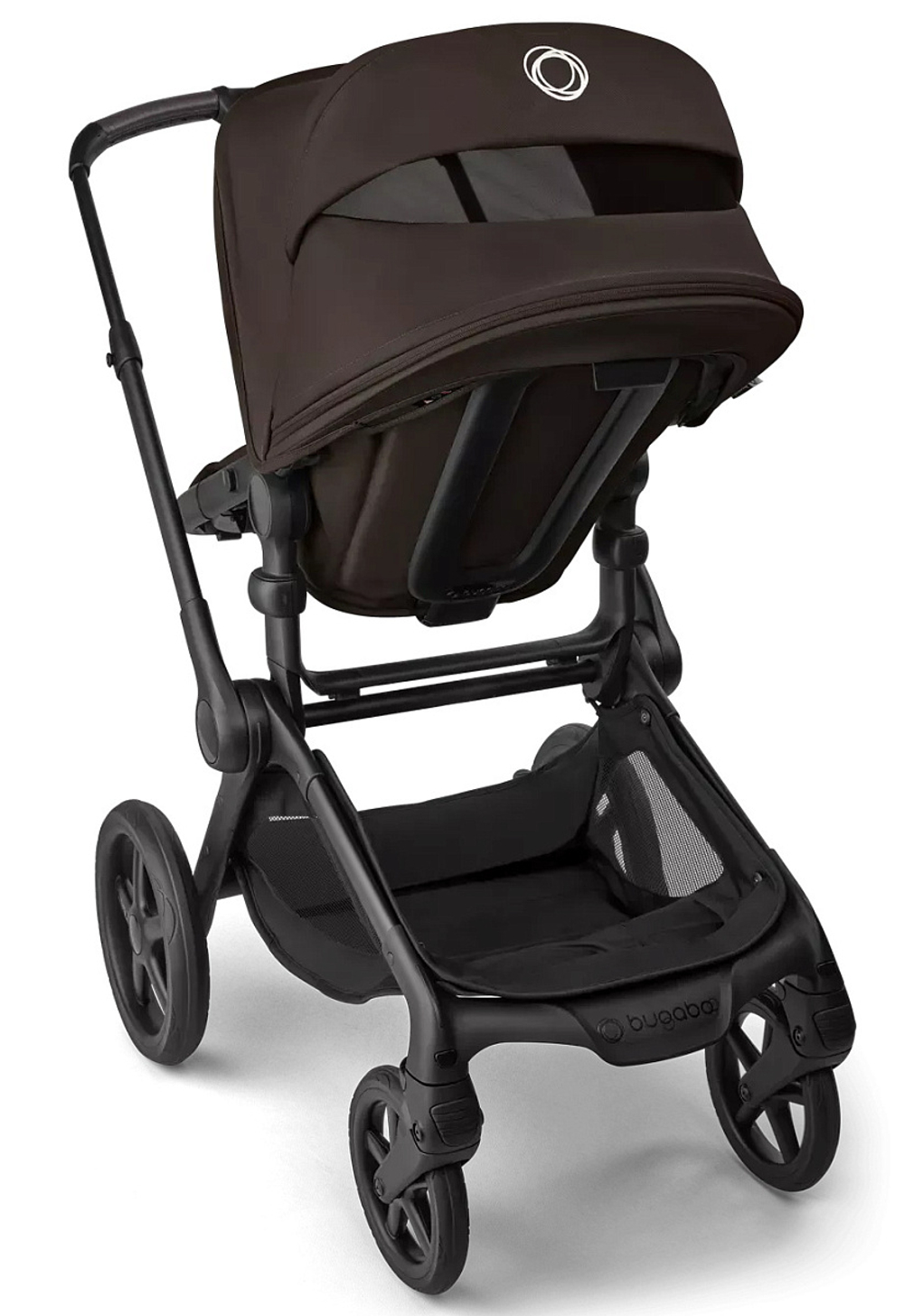 Коляска Bugaboo Fox 5 Renew complete 2 в 1 Black/Cocoa Brown-Cocoa Brown