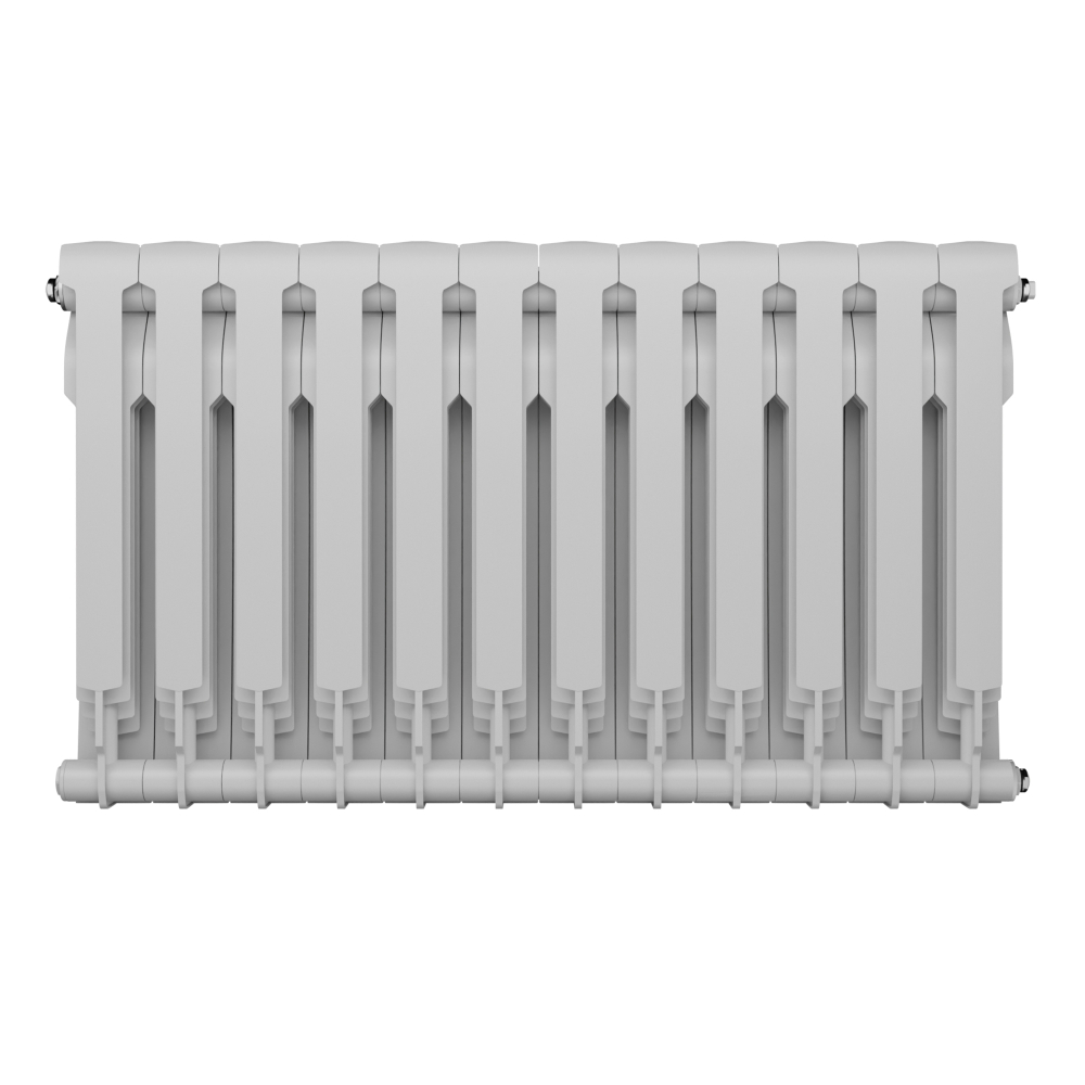 Радиатор биметаллический белый BiLiner 500 Bianco 12 секций
