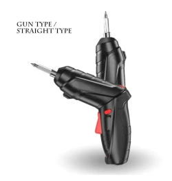 Шуруповерт аккумуляторный, набор 47 предметов. Электрическая аккумуляторная отвертка.