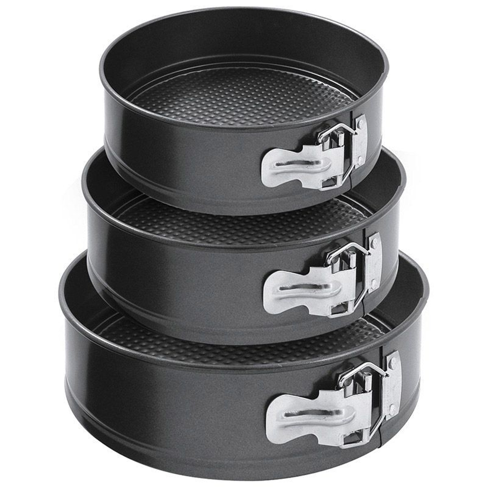 Набор из 3-х форм для выпечки раскладных SF-002SET (диам.20,22,24 см) 191312-SK