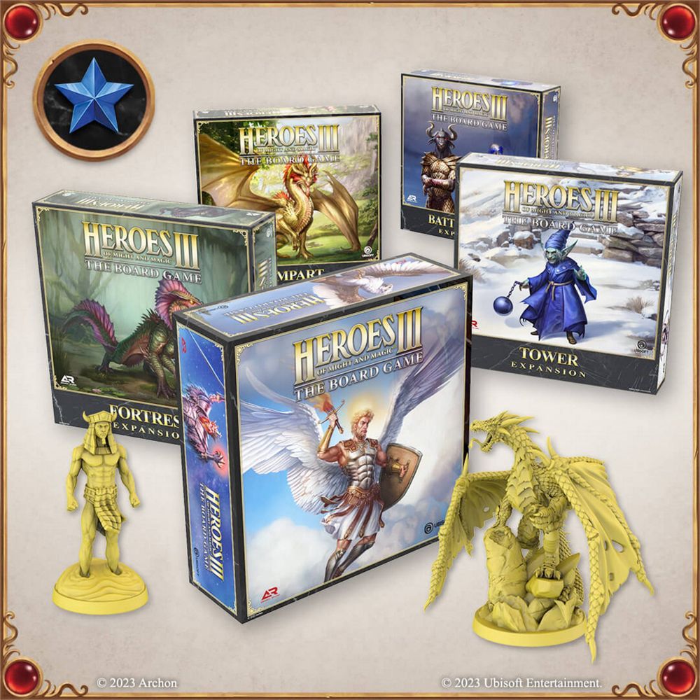 [Предзаказ] Heroes of Might &amp; Magic III The Board Game - The Grail Pledge