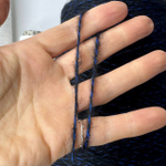 GAYNOR - Lineapiu; 28% вспушенный меринос, 18% люрекс, 36% п/а, 18% п/с; 400м/100гр; col.205154, цвет: черно-синий; S501