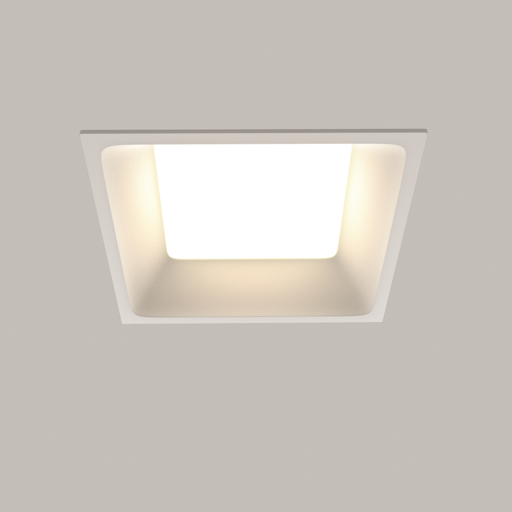 Встраиваемый светодиодный светильник Maytoni Okno DL056-12W3-4-6K-W