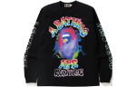 A Bathing Ape X Readymade Spray Wide L S Tee