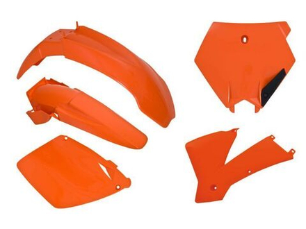 Комплект пластика для KTM SX-SXF125-520-525, SX-SXF250 2ST-450, EXC-EXCF RTech R-KITKTM-AR0-502