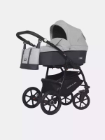 Коляска  BELLA (2 в 1) (RIKO BASIC) 01 серый-графит