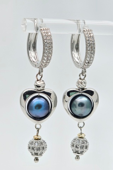 91003033 Серьги Selena Pearls