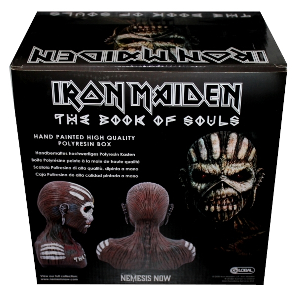 Сувенирный короб Nemesis Now Iron Maiden The Book of Souls Bust