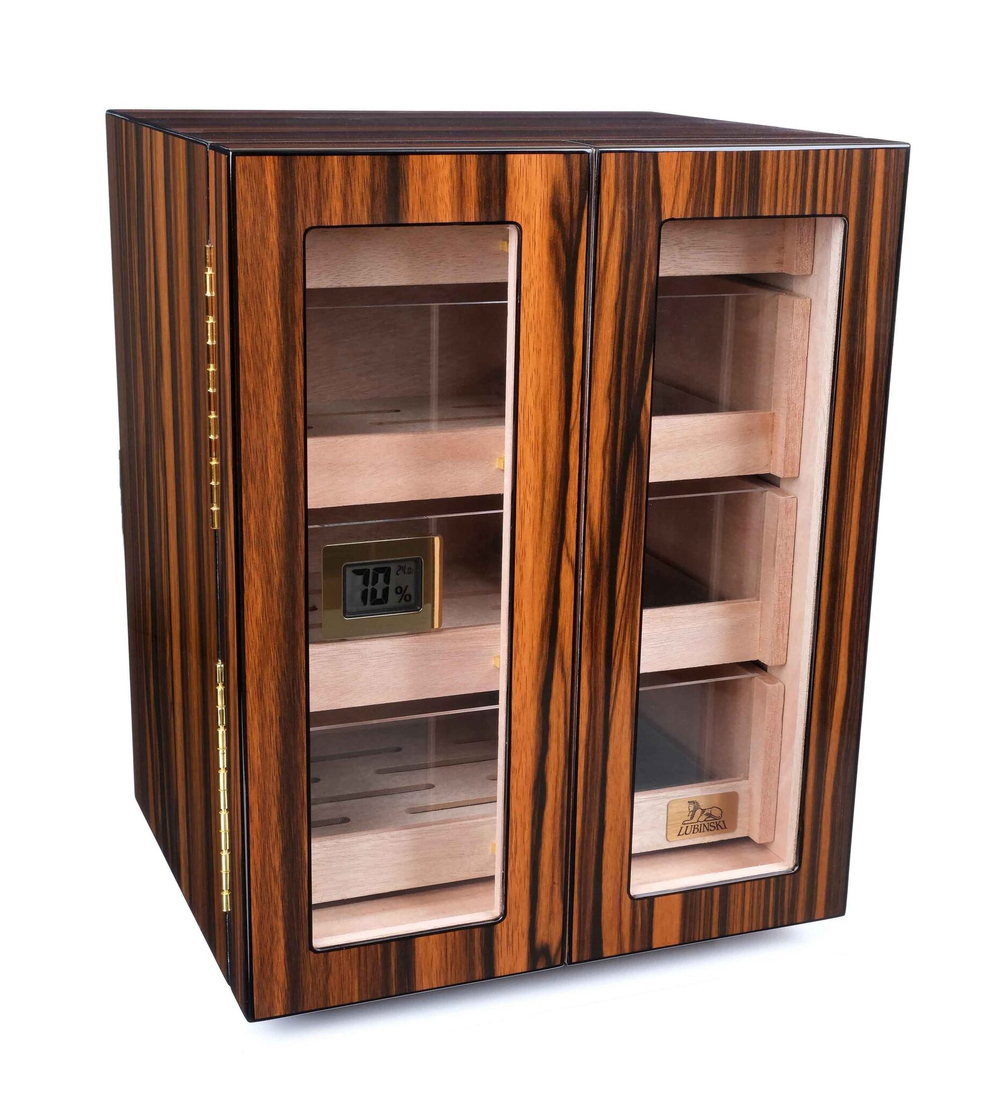 Хьюмидор-шкаф Lubinski на 180 сигар, Макассар Q1006