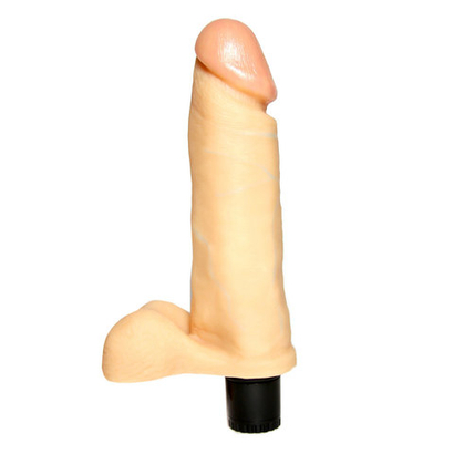 Вибратор реалистичный с мошонкой №1 Джага-Джага, вибрация