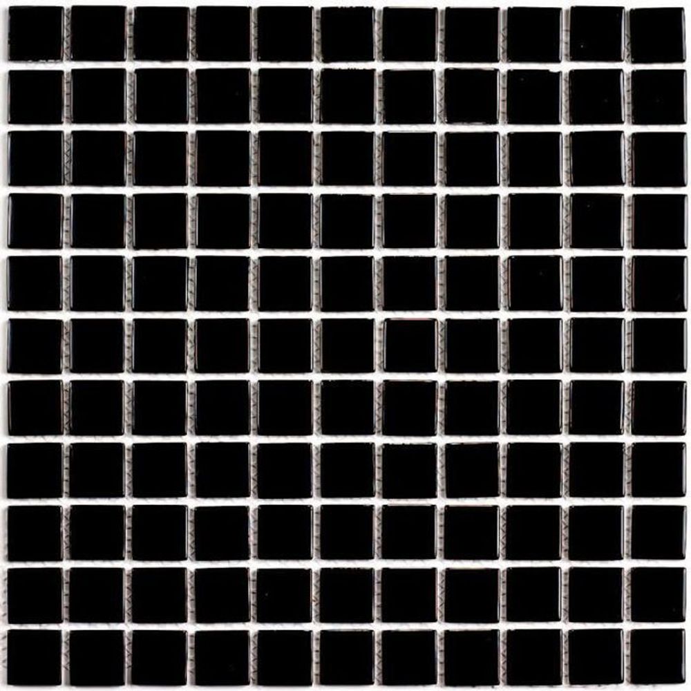 Bonaparte Mosaics Black Glass 30x30