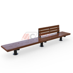 Скамейка Rail Road 01 продольная двойная