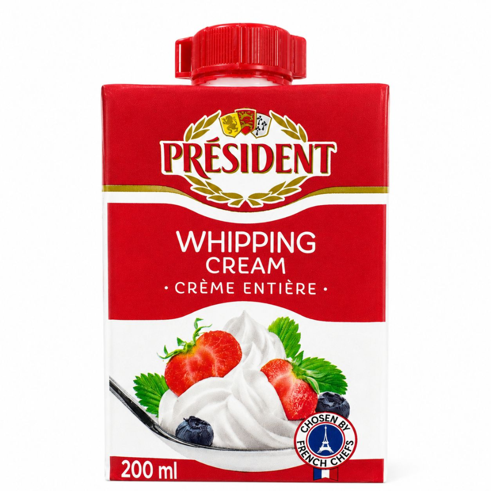 Сливки President 35,1% 200 гр