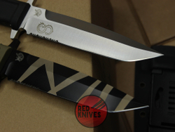 Нож Extrema Ratio Col Moschin - черная рукоять, клинок сатин