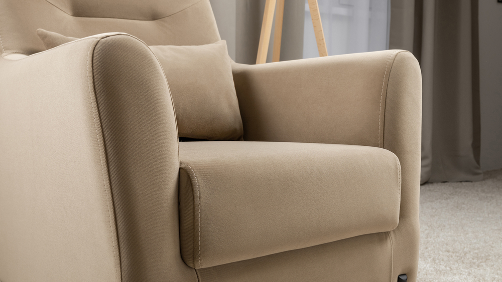 Барселона кресло для отдыха (бежевый)