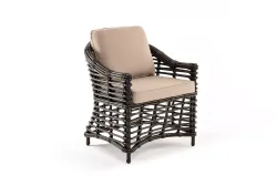 "Блисс" кресло из искусственного ротанга, цвет бронзовый