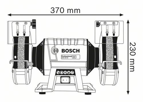 Точильный станок BOSCH GBG 60-20 060127A400