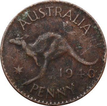 1 пенни 1940 Австралия