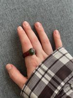 Кольцо Капля, стекло