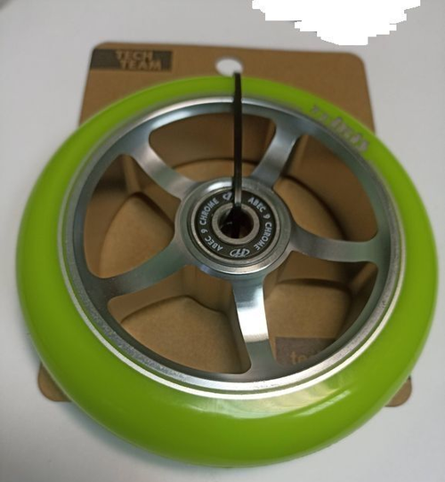 Колесо для самоката X-Treme 110*24 мм,  Iris, green (10013160/201122/3560288, Китай)