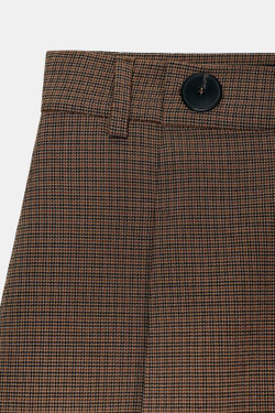 ZARA ШОРТЫ СО СКЛАДКАМИ И ПУГОВИЦАМИ, ХАКИ