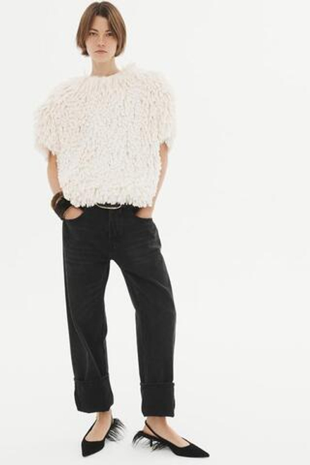 ZARA КОЖАНЫЕ ТУФЛИ-МЮЛИ - LIMITED EDITION, ЧЕРНЫЙ